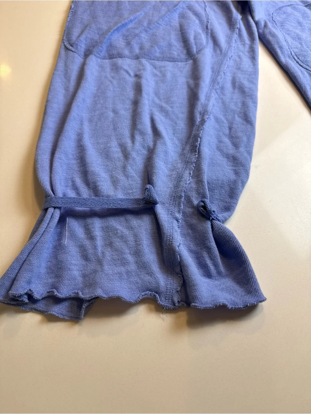 FREE PEOPLE Intimately - Organic Cotton Blue Lounge‎ Pants Size SP
